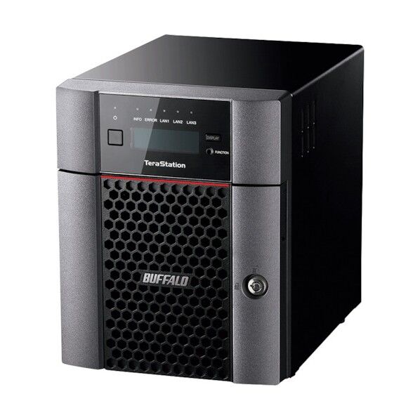 TeraStation TS5410DNシリーズ 10GbE標準搭載 法人向け 4ドライブNAS 12TB TS5410DN1204 1個