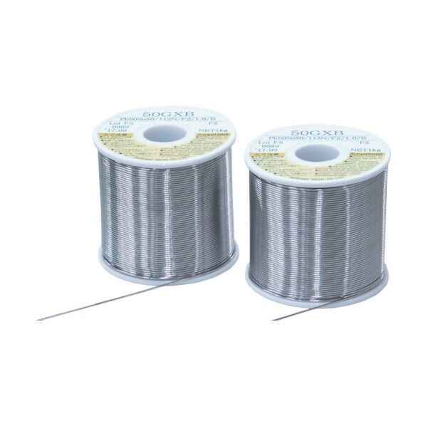 石川金属 50GXB(すず50%/鉛50%)-0.8mm-1kg 50GXB-08-1000-01 1点