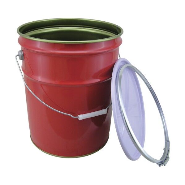 テーパー ハンドタイプペール缶 BT-20赤(アリ) 20L 10115-10 1点