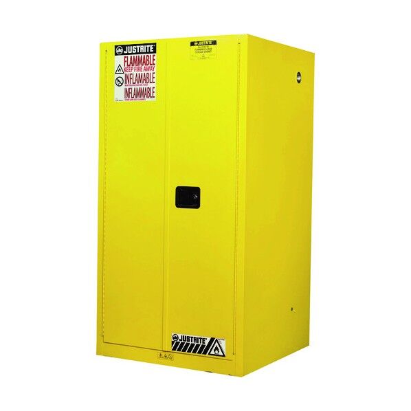 セーフティキャビネット マニュアルタイプ 60ガロン 黄 J896000 1点
