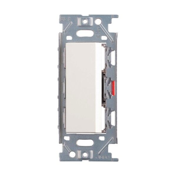 埋込シングルスイッチ AC300V 15A ピュアホワイト PXP-J-NKW01008-PW 1点