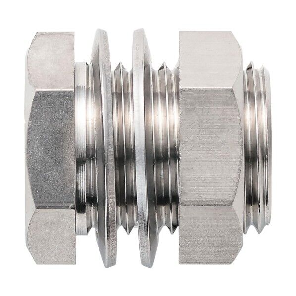 ステンレス継手 パネルユニオン 3/8 - 3/8 PF-3/8-3/8-SUS 1点