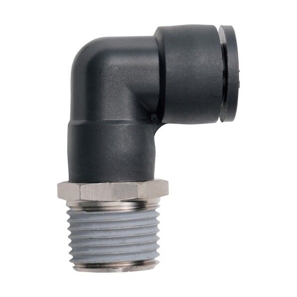 ワンタッチ継手Mシリーズ エルボ 12mm PT1/2 PLBM-12-PT1/2-PM 1点