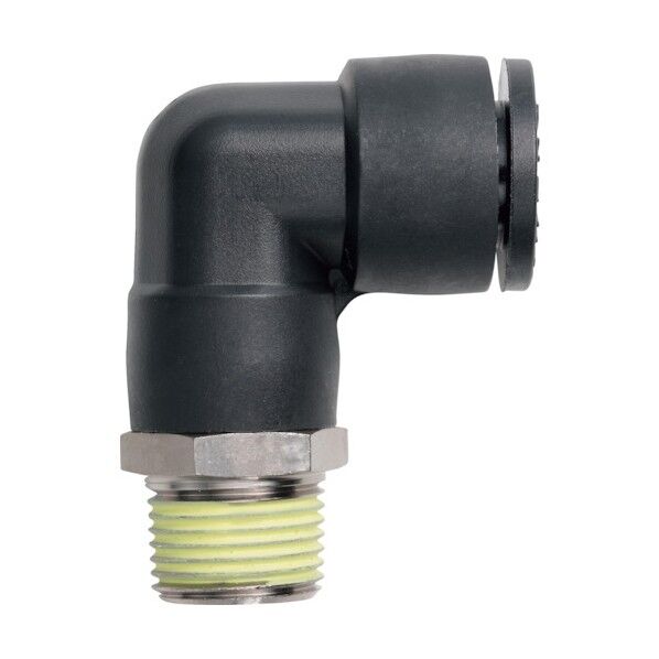 ワンタッチ継手Mシリーズ エルボ 12mm PT3/8 PLBM-12-PT3/8-PM 1点