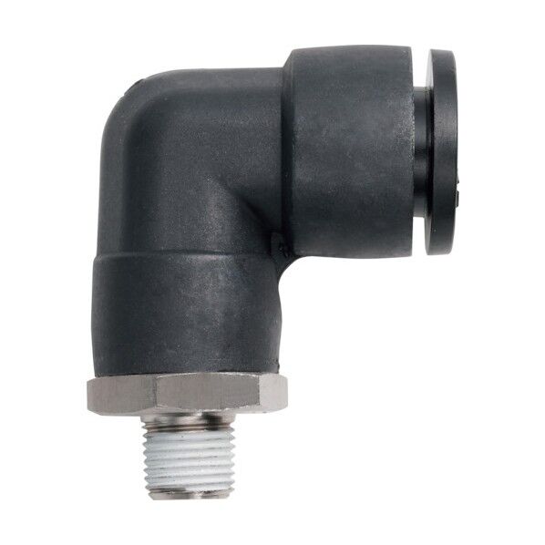 ワンタッチ継手Mシリーズ エルボ 6mm PT1/8 PLBM-6-PT1/8-PM 1点