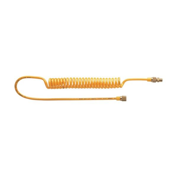 潤工社 エアーコイルチューブセット UTF 1-12X8mm 黄 UTF-12-200L-Y 1点