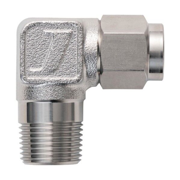 ステンレス継手 エルボ(ミリ系列) 10×8mm PT3/8 L-10X8-PT3/8-SUS 1点