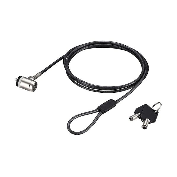 ピンシリンダー錠ワイヤーロック(マスターキー対応) BSL08M 1個