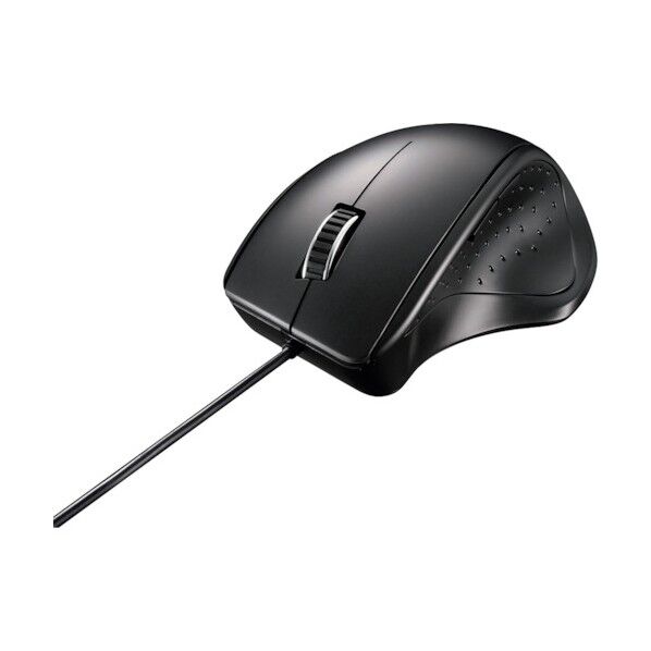 有線レーザー式マウス 静音/5ボタン