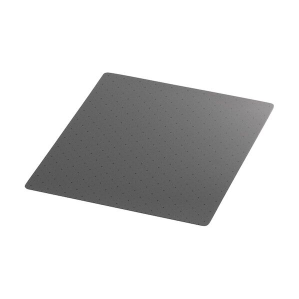 マウスパッド 再生PETタイプ 長さが測れる5mm目盛り付 ブラック BSPD12BK 1個