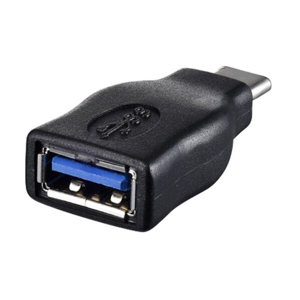USB3.1 Gen1変換アダプター(Aメス to C) ブラック BSUAMC311ADBK 1個