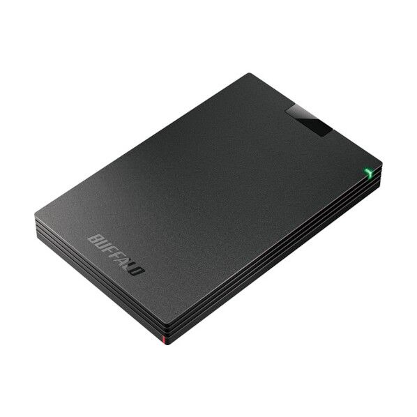 USB3.2(Gen1)対応ポータブルHDD Type-Cケーブル付 1TB ブラック HD-PGAC1U3-BA 1個