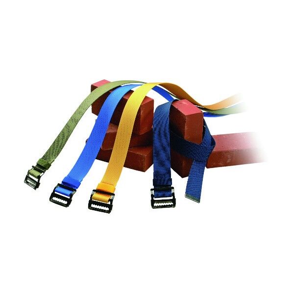 ナイロンスライドバックルベルト NB-53 イエロー 48mm 1個