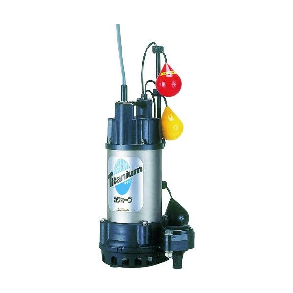 海水用ポンプ(チタン・樹脂製) カワホープ(自動・交互内蔵型 フランジ) WUZ2-656-3.7LNG 1点