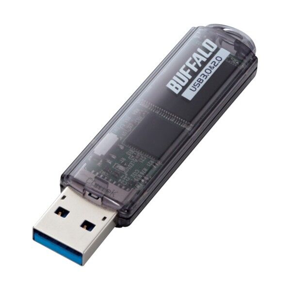 USB3.0対応 USBメモリー スタンダードモデル 16GB ブラック RUF3-C16GA-BK 1個