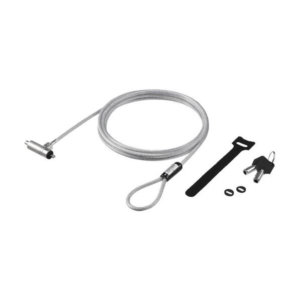 シリンダー錠タイプワイヤーロック NobleWedgeスロット対応 マスターキー仕様