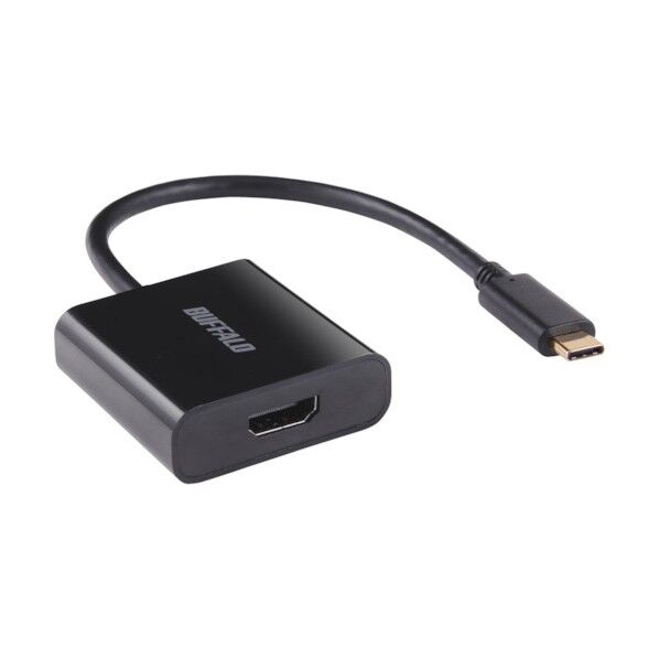 ディスプレイ変換アダプタ USB Type-C - HDMI ブラック