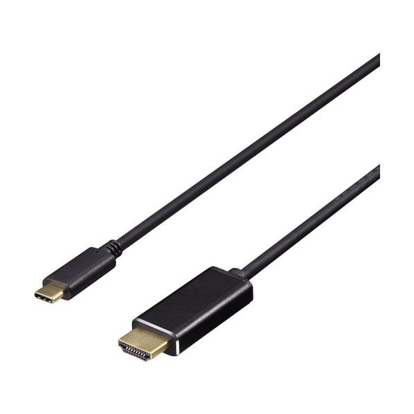 ディスプレイ変換ケーブル USB Type-C - HDMI 1m ブラック BDCHD10BK 1個