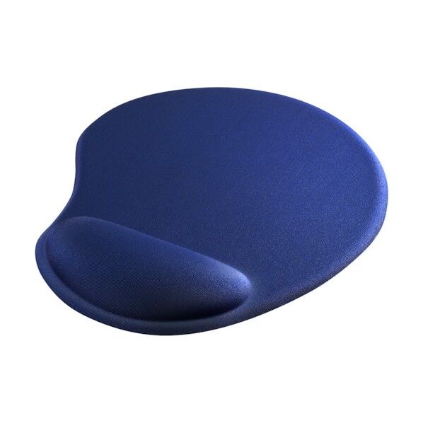  リストレスト一体型マウスパッド ネイビーブルー BSPD16BL 1個...