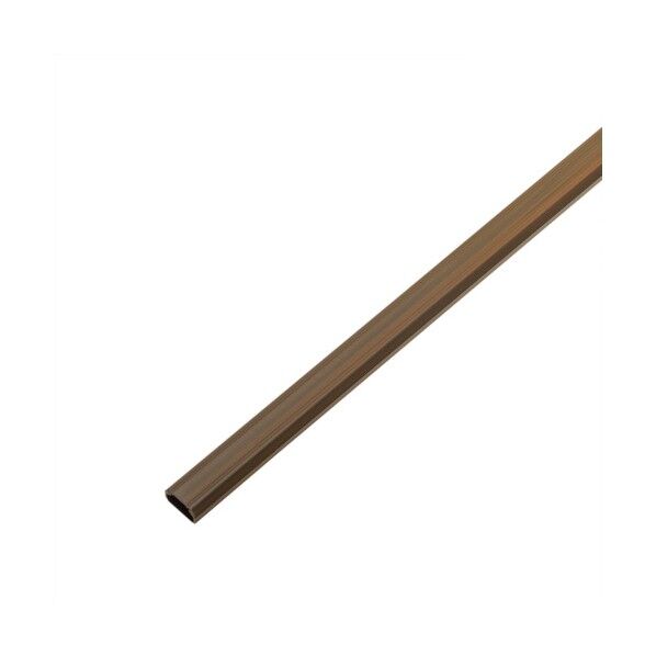  壁用フラットモール ストレート両面テープ付1m 幅17mm 木目 BC-MW1SF17WDP 1個...