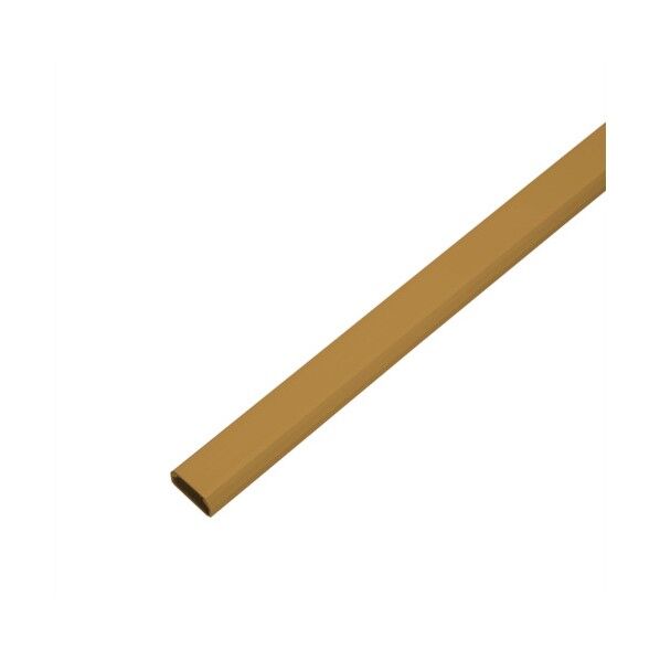 壁用フラットモール ストレート両面テープ付1m 幅26mm ブラウン BC-MW1SF26BRP 1個...