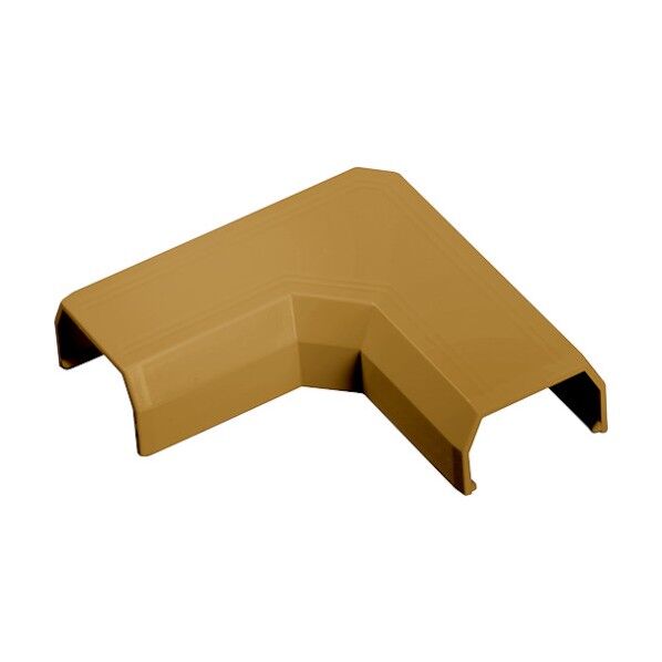 壁用フラットモール 曲がり 幅17mm用 ブラウン BC-MW1MF17BR 1個...