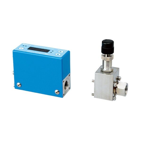 表示器付ローコストマスフローメータ 3810DS2-V-V-RC1/4-O2-500SCCM-0.1MPA-0MPA-20℃ 3810DS2VVRC14O2500SCCM01M0M20C 1点...