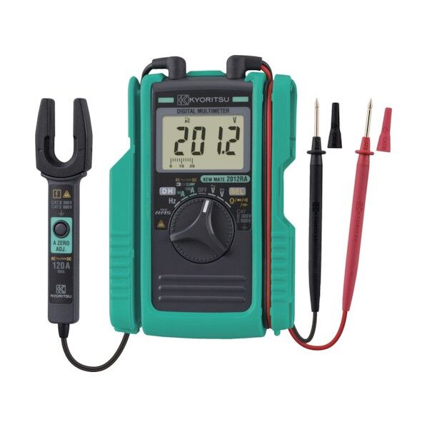 共立電気計器 KYORITSU AC/DCクランプ付デジタルマルチメータ KEWMATE2012RA 1点...