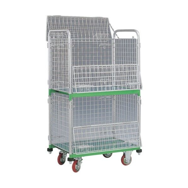 網付き台車 メッシュパックロール 670A 1点