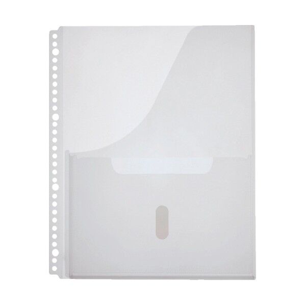 取扱説明書ファイル用ポケット 30穴 2630PB 4枚
