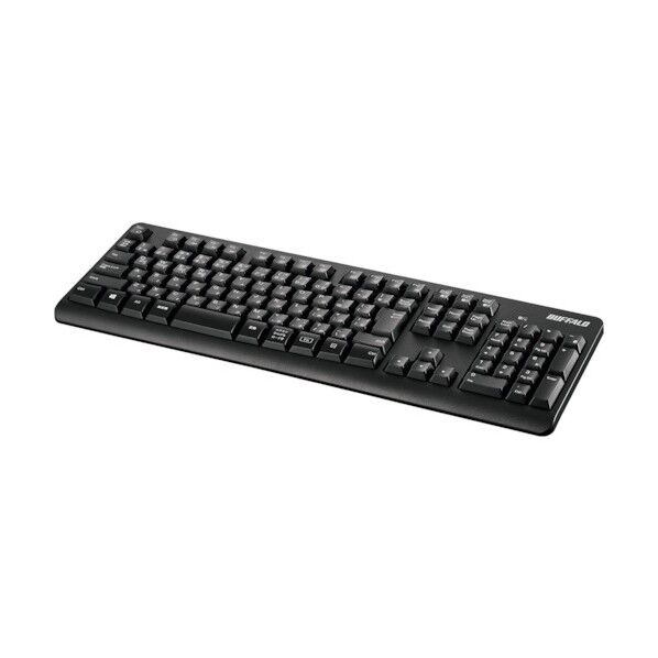 Bluetoothキーボード 抗菌仕様 スタンダード フル ブラック BSKBB110BK 1点