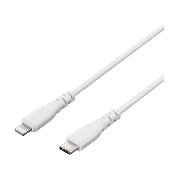 USB2.0 Type-C - Lightning PD対応ケーブル 1.5m ホワイト BU2CL15WH 1個