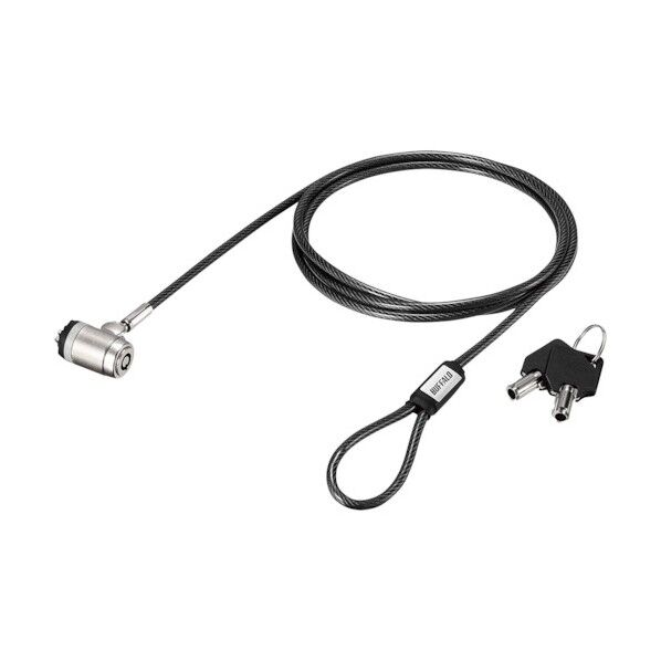  シリンダー錠04 ワイヤーロック マスターキー対応 BLC04M 1個...