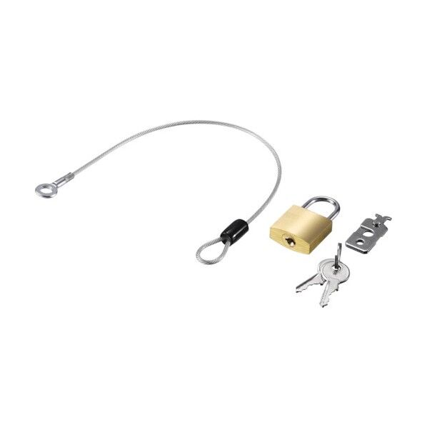 南京錠+サブワイヤー付 マスターキー仕様 BLN02WM 1個...