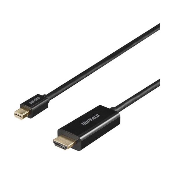 miniDP-HDMI 変換ケーブル 2m ブラック BMDPHD20BK 1個
