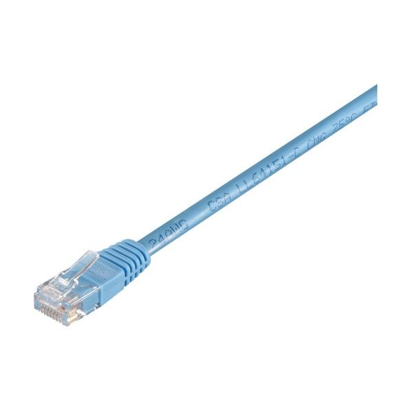 Cat6 LANケーブル 1m ブルー