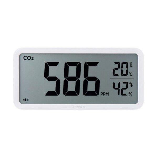ザラージCO2モニター シロ CD100-W 1台