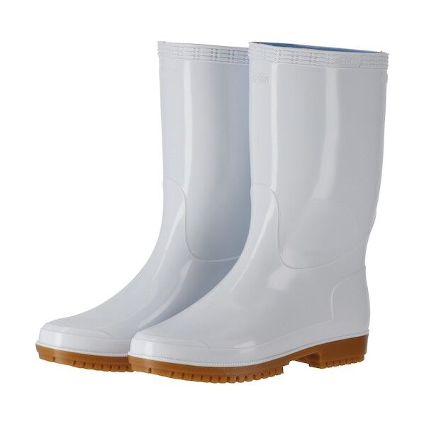 ゾナ グリッド 白長靴 23cm 378361 1足