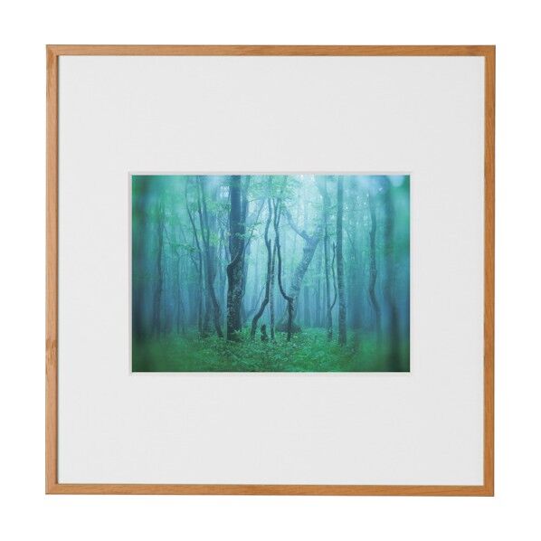 アルミ額縁 ギャラリー 2Lスクエア ナチュラル(木目調) AGY-2LSQ-NA 1箱