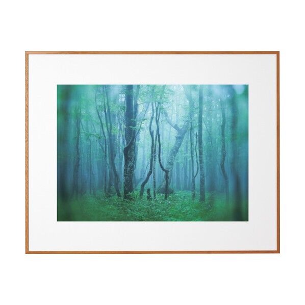 アルミ額縁 ギャラリー ワイド四切 ナチュラル(木目調) ACY-W4-NA 1箱