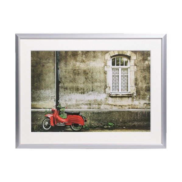 アルミ額縁 アタンド ワイド四切 シルバー/ホワイト AAT-W4-SW 1箱