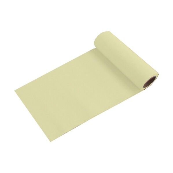 不燃認定両面塩ビコーティングシート(イエロー) 510mmX19m TS-TFREC05119NYE 1巻