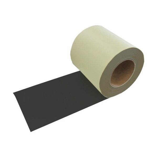 不燃認定両面塩ビコーティングテ-プ(遮光ブラック)140mm×19m TS-TFRECT14019NBK 1巻