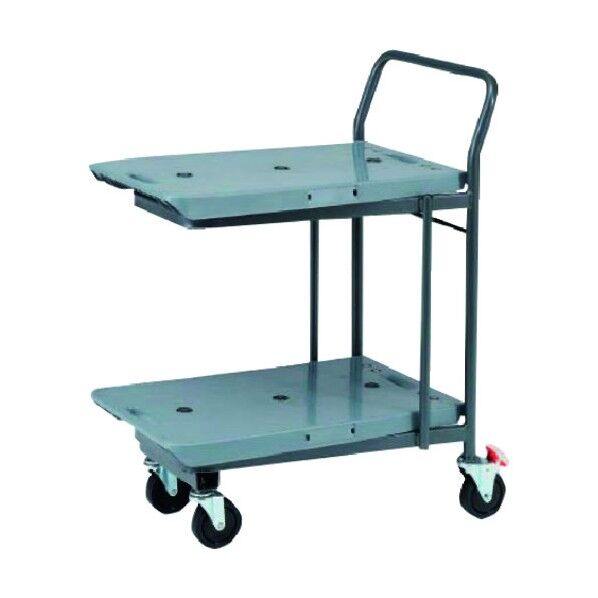 店舗用台車 ネスティングカットテーブルSL 2段 均等荷重:上80kg、下100kg