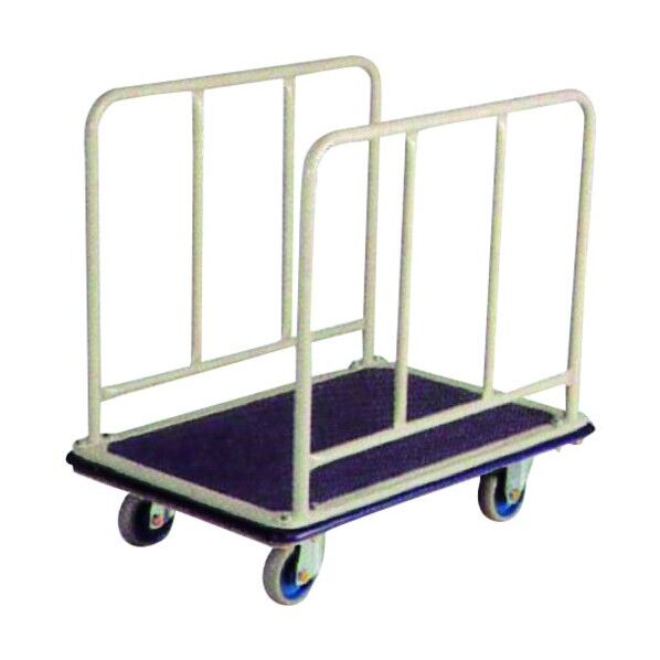 大型スチール台車 長手側サイドハンドル付 25kg NHT-310