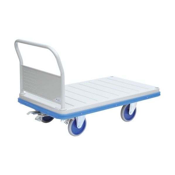 ストロング台車 特大(ハンドル固定式) フットブレーキ付