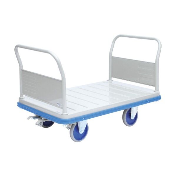 ストロング台車 特大(両ハンドル固定式) フットブレーキ付