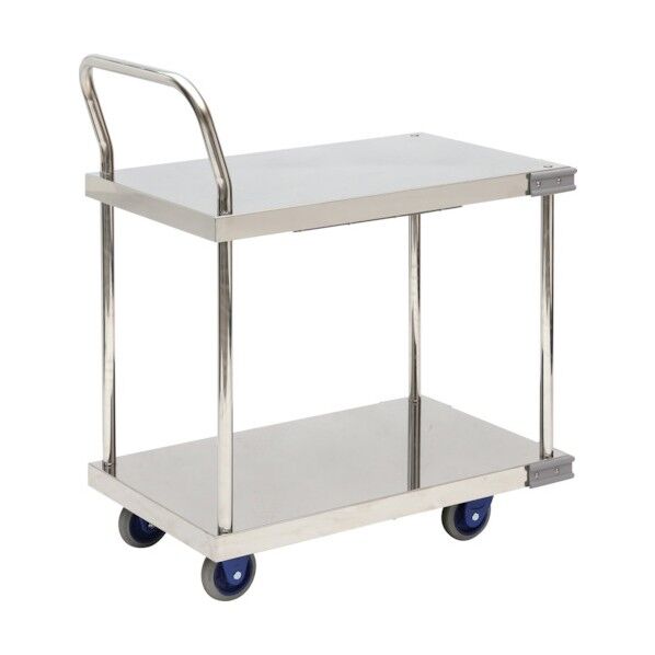 金沢車輛 小型静音ステンレス2段台車 SUS-104GS 1点...