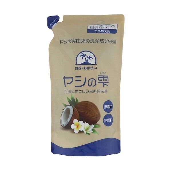 カネヨ石鹸 食器用洗剤 ヤシの雫 詰替 470ml 203107B