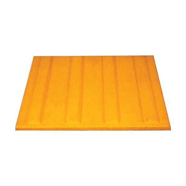 視覚障害者誘導用ブロック JIS型 屋外用 ゴムチップ製 JG-3 1点